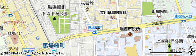 鳥取県境港市湊町222周辺の地図