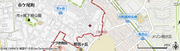 神奈川県横浜市青葉区市ケ尾町479周辺の地図