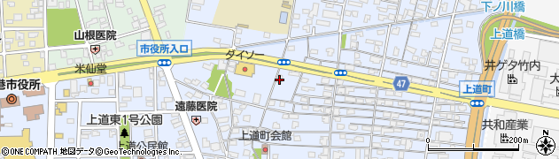 鳥取県境港市上道町402周辺の地図