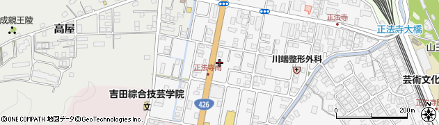 兵庫県豊岡市正法寺46周辺の地図