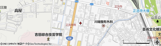 兵庫県豊岡市正法寺44周辺の地図