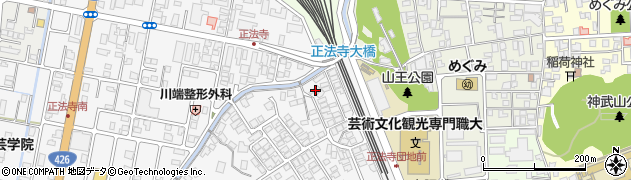 兵庫県豊岡市正法寺556周辺の地図