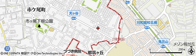 神奈川県横浜市青葉区市ケ尾町479-5周辺の地図