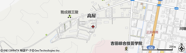 兵庫県豊岡市高屋328周辺の地図