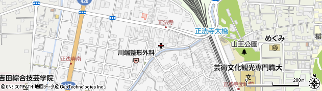 兵庫県豊岡市正法寺563周辺の地図