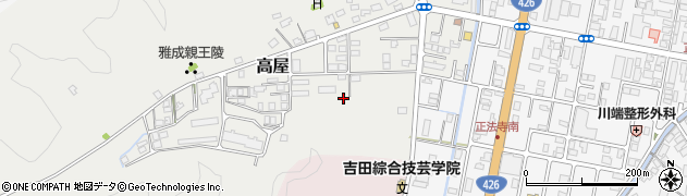 兵庫県豊岡市高屋178周辺の地図