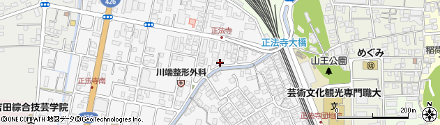 兵庫県豊岡市正法寺561周辺の地図
