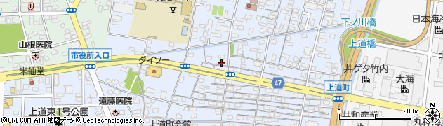 鳥取県境港市上道町390周辺の地図