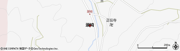 京都府舞鶴市瀬崎周辺の地図