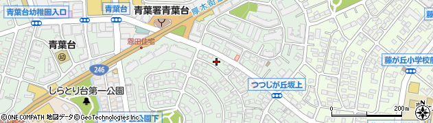 神奈川県横浜市青葉区つつじが丘10周辺の地図