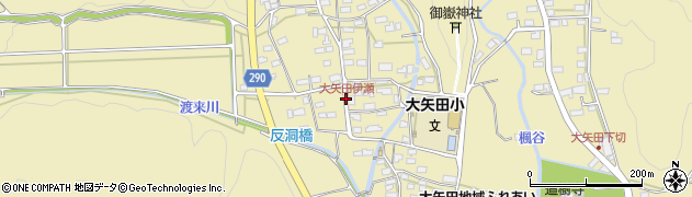 大矢田伊瀬周辺の地図