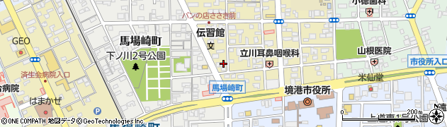 鳥取県境港市湊町203周辺の地図