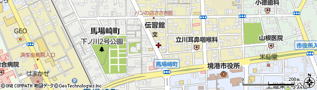 鳥取県境港市湊町206周辺の地図