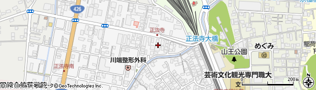 兵庫県豊岡市正法寺616周辺の地図
