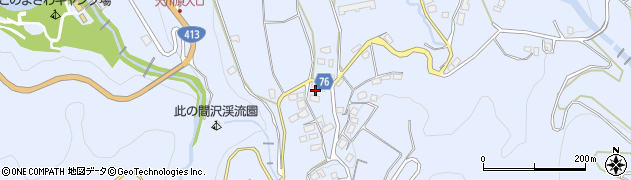 神奈川県相模原市緑区青根2018周辺の地図