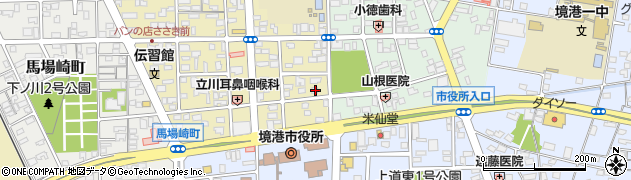 鳥取県境港市湊町43周辺の地図