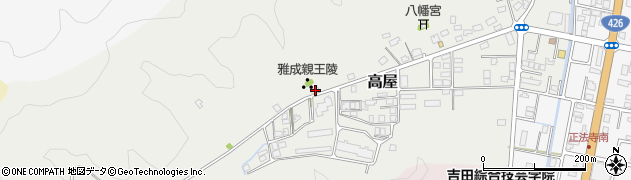 兵庫県豊岡市高屋575周辺の地図