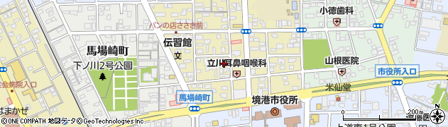 鳥取県境港市湊町176周辺の地図