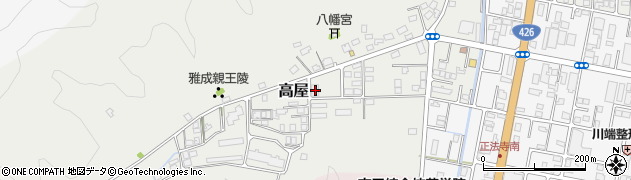 兵庫県豊岡市高屋136周辺の地図