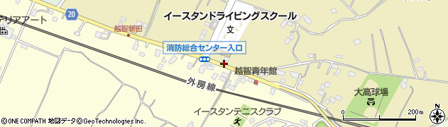 平川入口周辺の地図