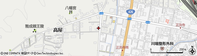 兵庫県豊岡市高屋160周辺の地図