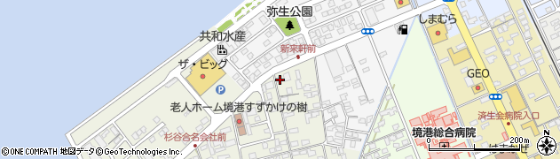 鳥取県境港市清水町782周辺の地図