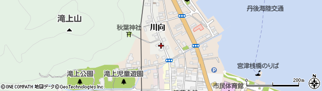 京都府宮津市川向1418周辺の地図
