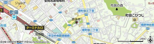 勝楽寺周辺の地図