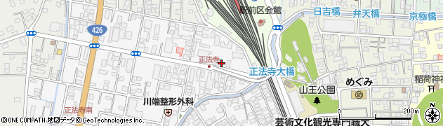 兵庫県豊岡市正法寺625周辺の地図
