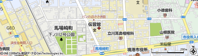 鳥取県境港市湊町198周辺の地図