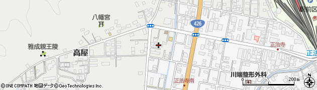 兵庫県豊岡市高屋92周辺の地図