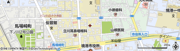 鳥取県境港市湊町34周辺の地図