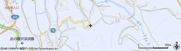神奈川県相模原市緑区青根2129周辺の地図