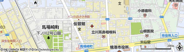 鳥取県境港市湊町166周辺の地図