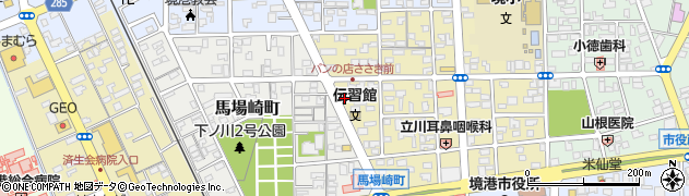 鳥取県境港市湊町212周辺の地図