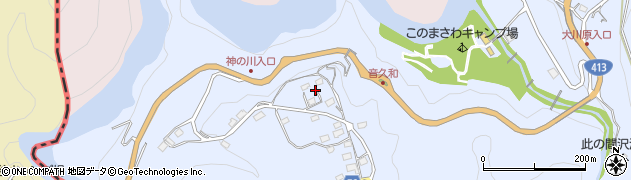神奈川県相模原市緑区青根2939周辺の地図