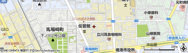 鳥取県境港市湊町170周辺の地図