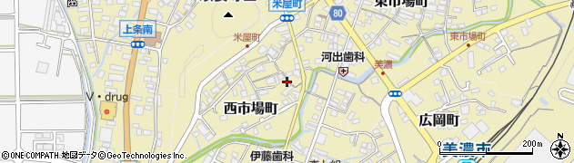 岐阜県美濃市2583周辺の地図