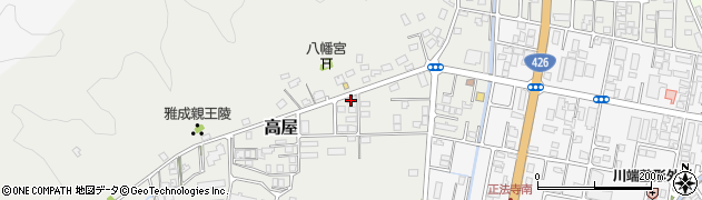 兵庫県豊岡市高屋131周辺の地図