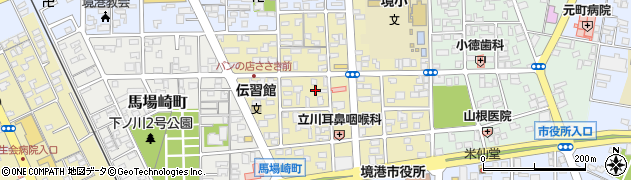鳥取県境港市湊町161周辺の地図