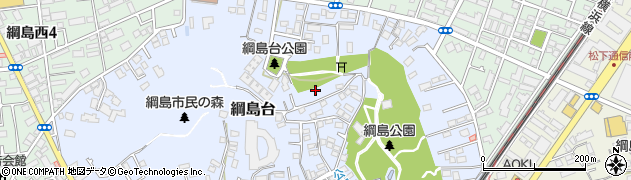 神奈川県横浜市港北区綱島台5周辺の地図