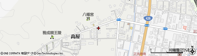 兵庫県豊岡市高屋130周辺の地図