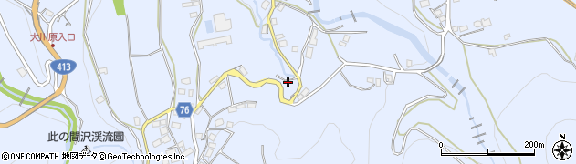 神奈川県相模原市緑区青根1992-6周辺の地図
