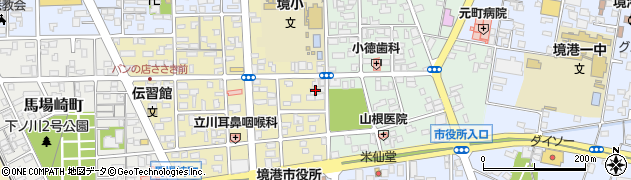 鳥取県境港市湊町40周辺の地図