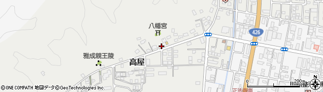 兵庫県豊岡市高屋681周辺の地図