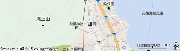 京都府宮津市川向周辺の地図