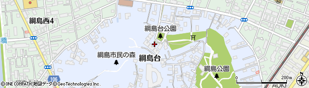 神奈川県横浜市港北区綱島台20周辺の地図