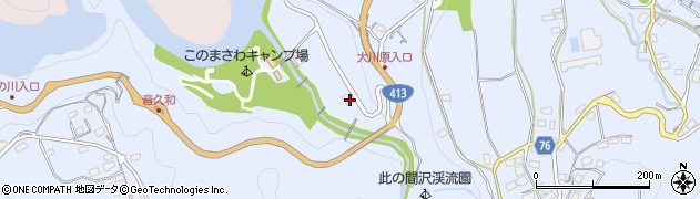 神奈川県相模原市緑区青根2714-1周辺の地図