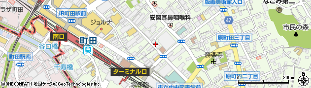 やよい軒町田店周辺の地図