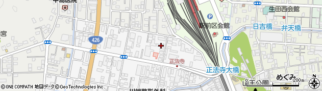 兵庫県豊岡市正法寺669周辺の地図